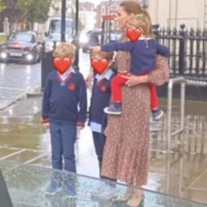 ASO Duchess of Cambridge Kate Middleton Zara Brown Floral Belted Midi Dress NWT